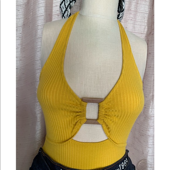 Wild Fable by Target Mustard Bodysuit - Picture 3 of 6